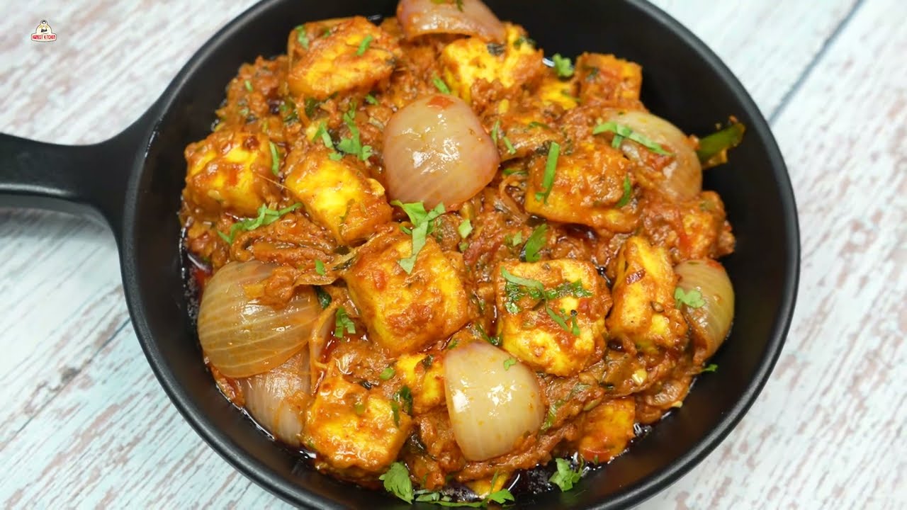 पनीर की सब्जी बनाने का एक नया अंदाज पनीर दो प्याजा | Dhaba Style paneer Do Payaza Recipe | Paneer