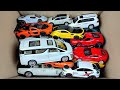 Box Full of Model Cars -Mazda Mx5, Koenigesgg Jesko, Lamborghini Scv12, Byd Yang Wang U8, Toyota Car