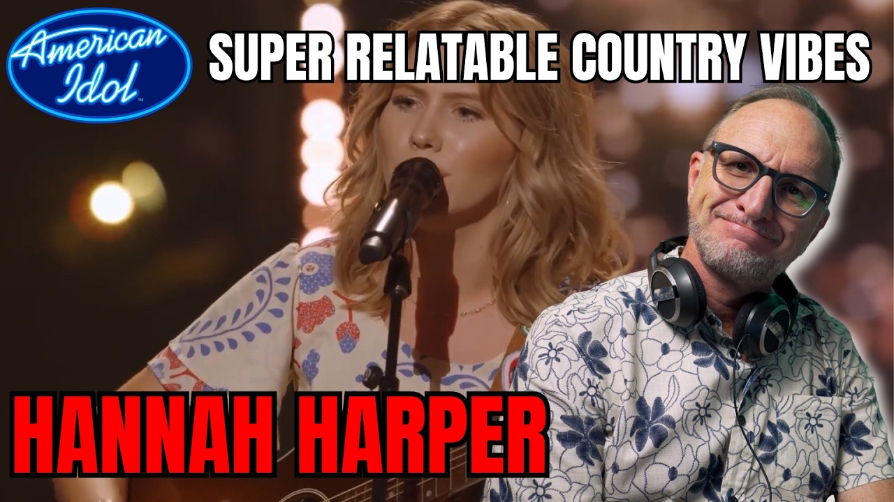 HANNAH HARPER sings a beautifully connected Country song in Hollywood week - Vocal Coach Reaction