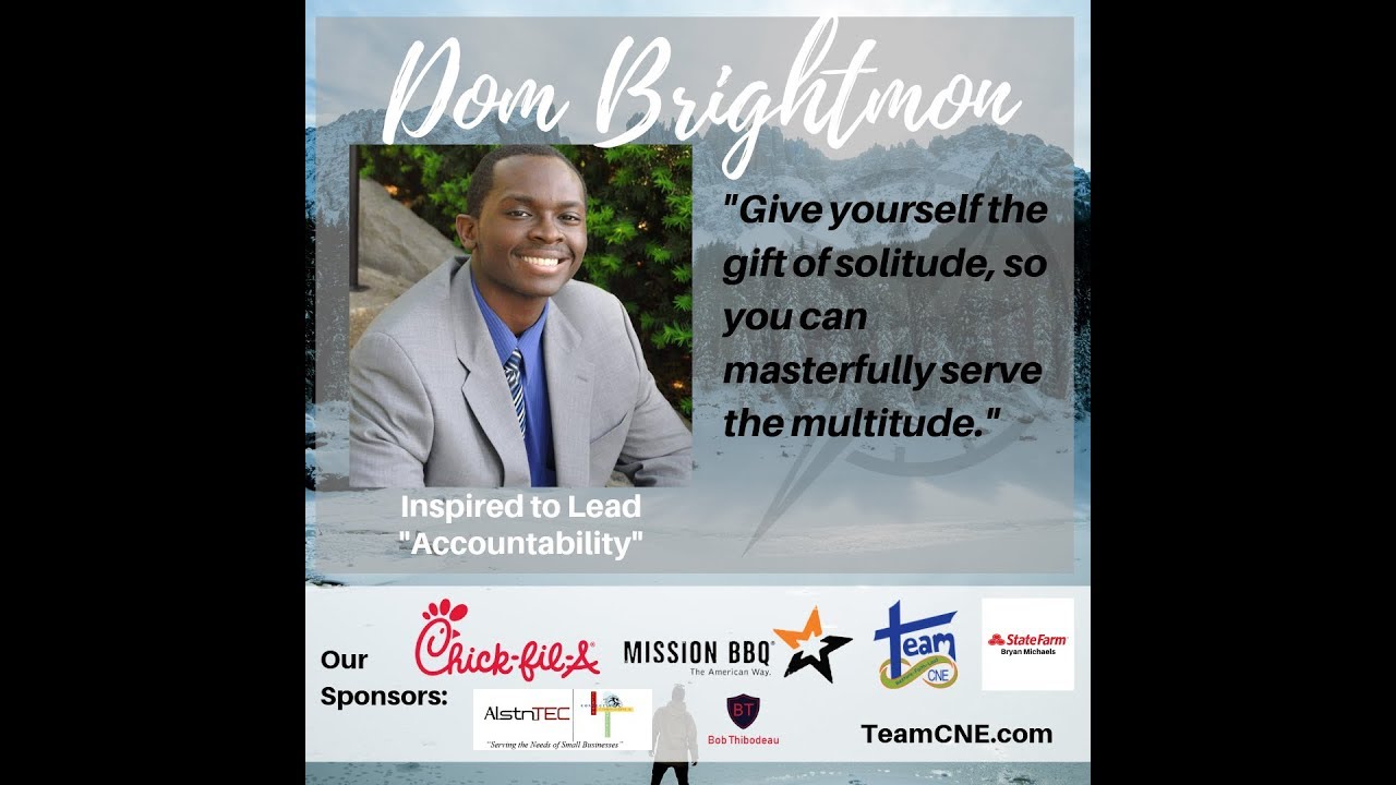 Dom Brightmon "Inspired to Lead" Bel Air