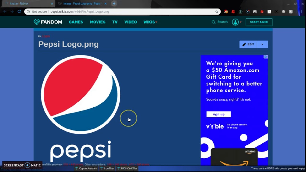 How To Be Pepsi Man In Roblox For Free Youtube