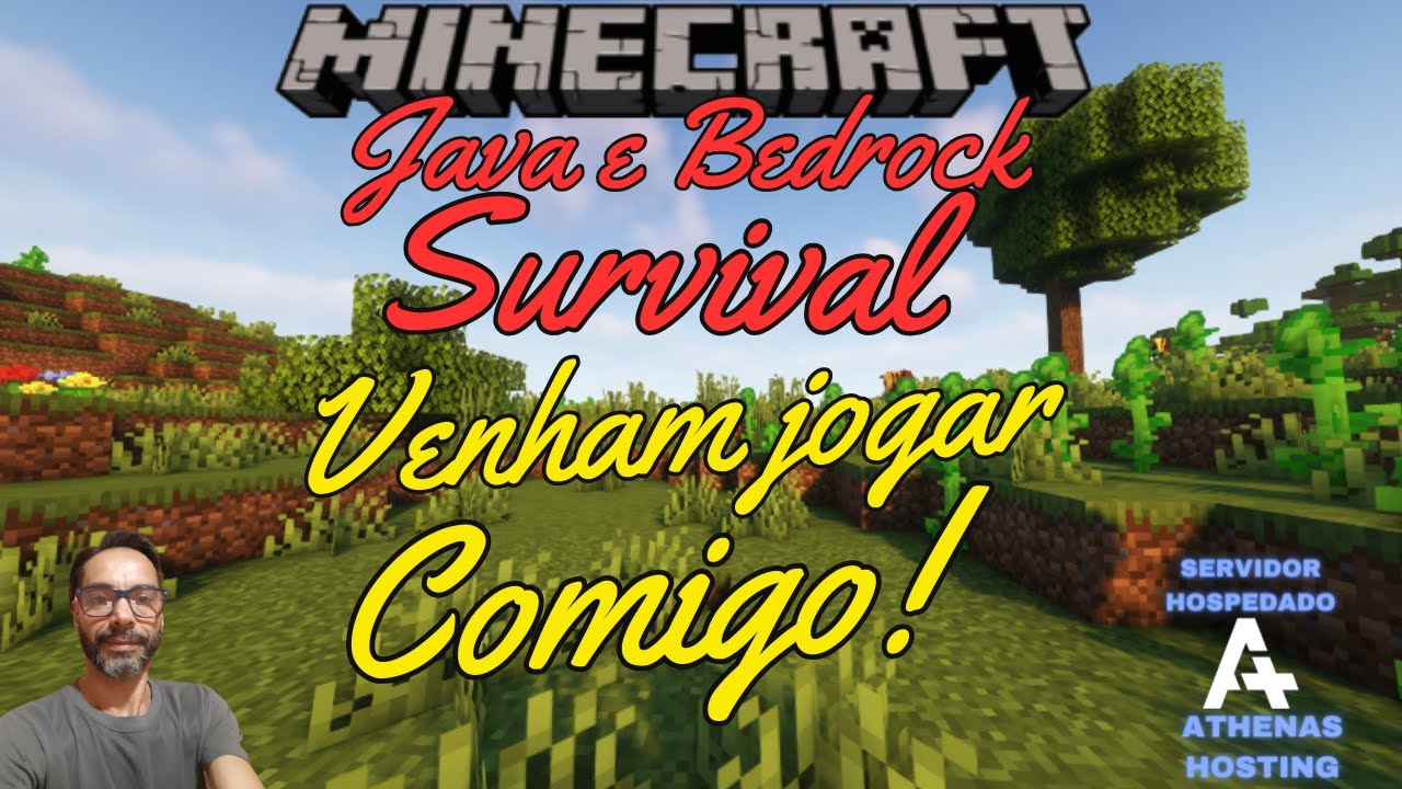 🔴🎮🔴 Minecraft jogando com inscritos Survival Java e Bedrock 🔴🎮🔴 - YouTube