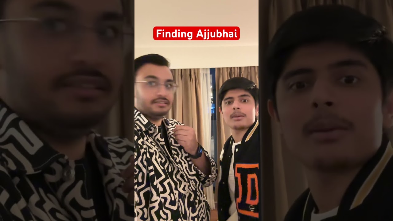 Kya tumko Ajjubhai dikh raha hai? 