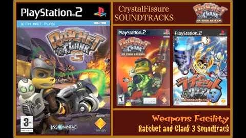 Ratchet and Clank 3: Up Your Arsenal Soundtrack - Planet Daxx: Weapons Facility