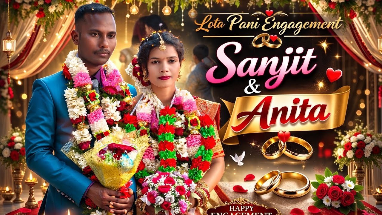 Lota Pani Ceremony Part 2 | Sanjit ❤️ Anita Engagement | Lathikata Wedding Vlog | NJ RAMESH