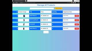 Building a ecommerce web application using HTML, CSS, JavaScript, PHP and MySQL || Part 44