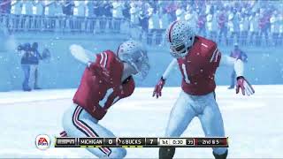 NCAA Football 12 Michigan vs. Ohio State (aka the Game) PS3 gameplay
