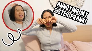 ANNOYING MY SISTER UNTIL SHE CRIED PRANK!! | Caleon Twins