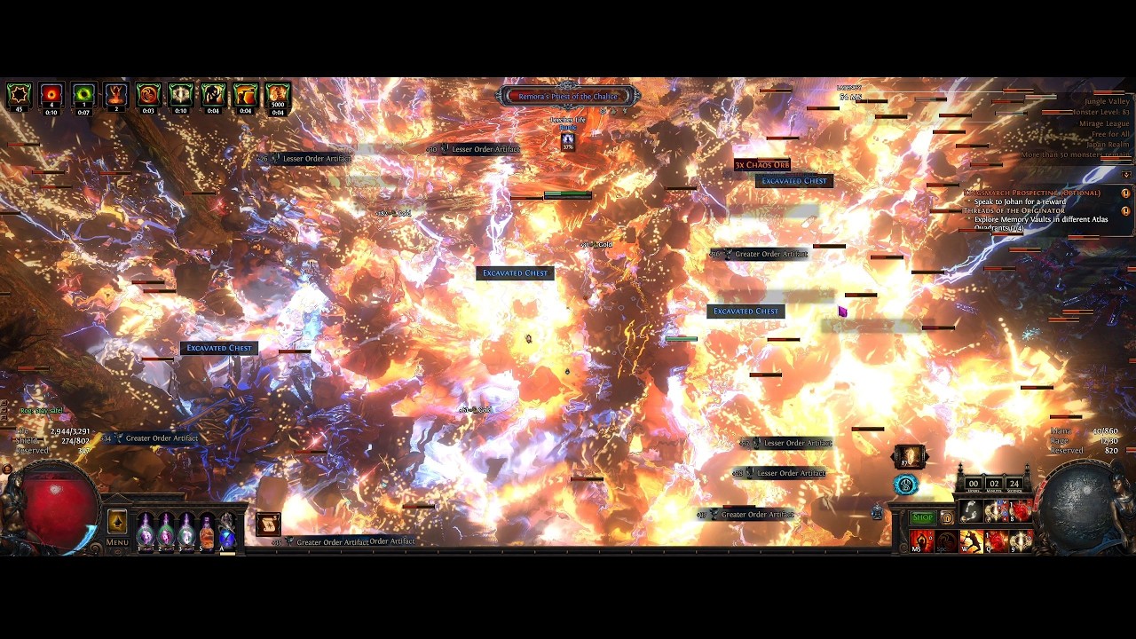 Expedition Strat on Champ Armour Stacker (trying some explode!) - 3.28 Mirage – Path of Exile