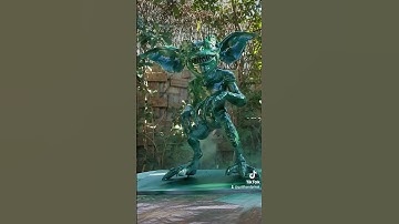 3d Print Gremlins Green Spray Painting #3dprinting  #gremlins #3dprint #3d #movie #fanart