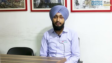 Amrik Singh Webtech Learning Course review - Web Education Academy