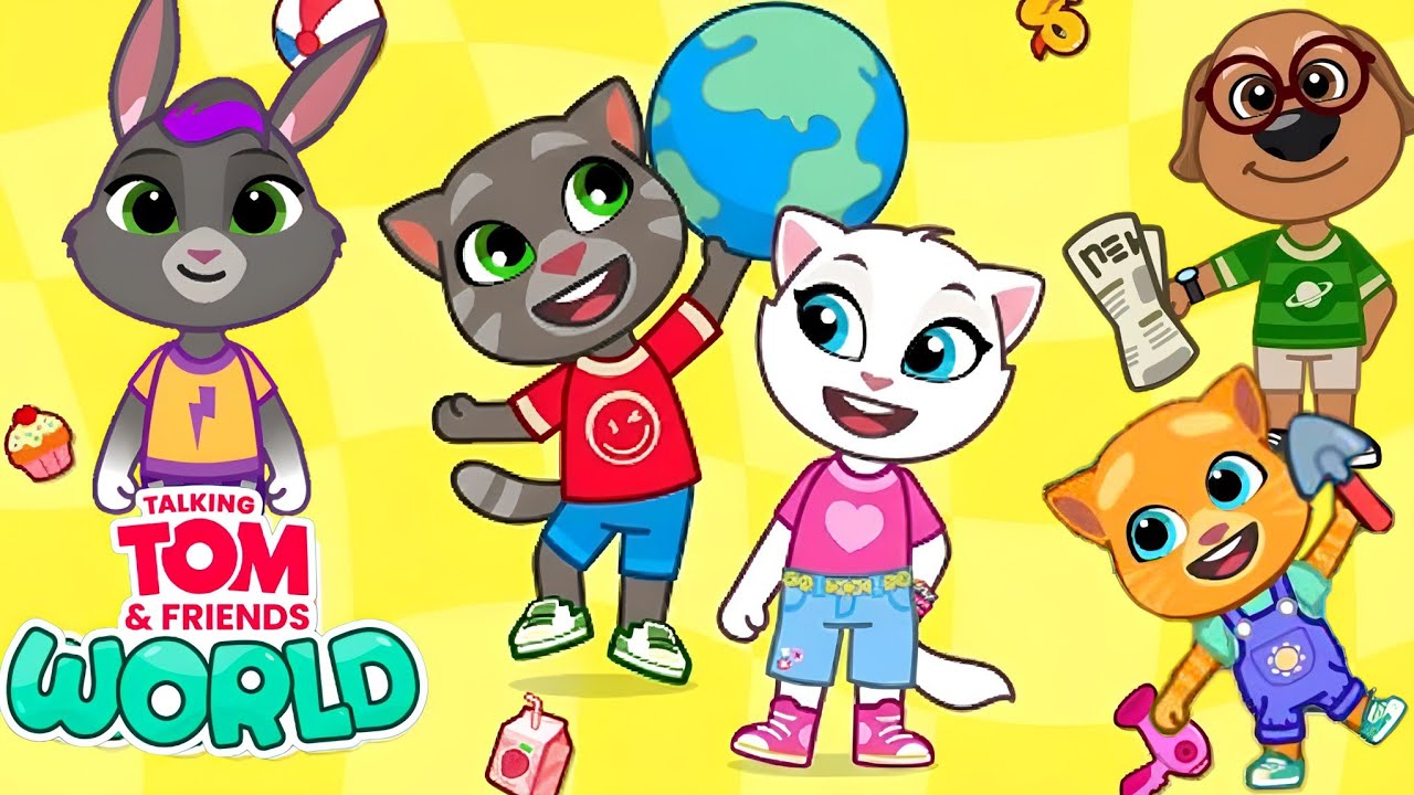 Talking Tom & Friends World Gameplay Android ios 