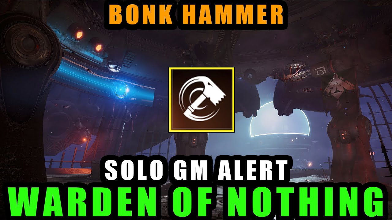Bonk Titan Solo Grandmaster Warden Of Nothing In 14 Minutes [Destiny 2 Renegades]