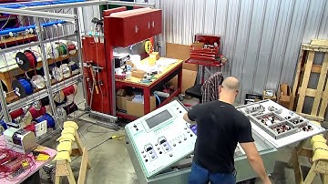Time-lapse control panel assembly/building (Multico Electrique panel shop)