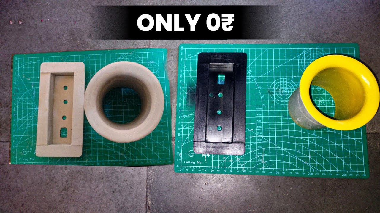 how to make aeroport and bass treble board making at home