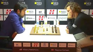 Hikaru Nakamura Play King's Gambit beat Magnus Carlsen || Armageddong Game