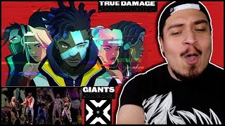 True Damage  Giants ft Becky G Keke Palmer Soyeon Duckwrth Thutmose Reaction