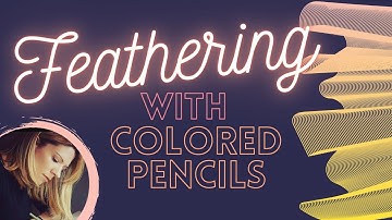PENCILSTASH Adult Coloring How To / Tutorial MINI-VID -  FEATHERING
