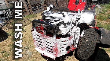 Oil Change, Air Filter, and Engine Clean on Simplicity Zero Turn