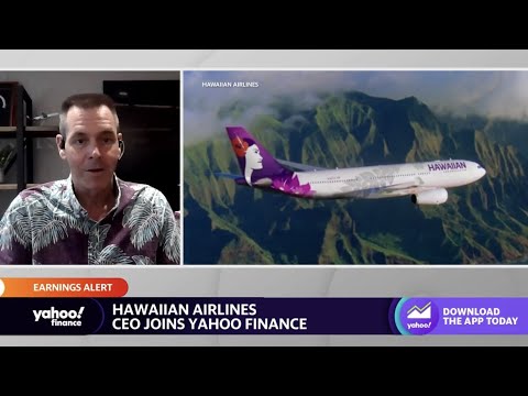 Hawaiian airlines ceo talks earnings, prices, amazon partnership, staffing shortages