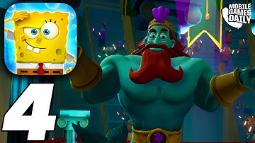 SPONGEBOB SQUAREPANTS BATTLE FOR BIKINI BOTTOM Poseidome Boss - Gameplay Walkthrough Part 4