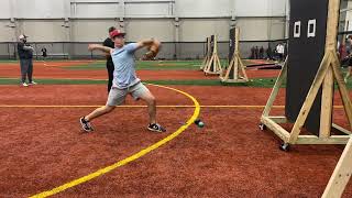 Split Stance Plyo Throws