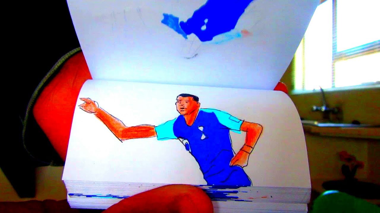 FIFA WORLD CUP 2018 TOP 10 GOALS flipbook animation ( FOOTBALL ) YouTube