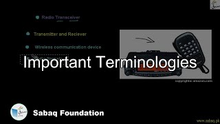 Important terminologies, Computer Science Lecture | Sabaq.pk