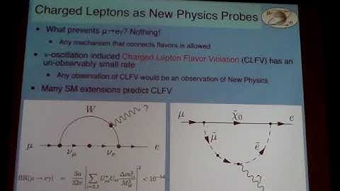 David Brown:The Mu2e Experiment: Searching Deeper for the Meaning of Flavor