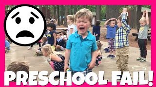 PRESCHOOL Graduation! WE MADE our little boy CRY!