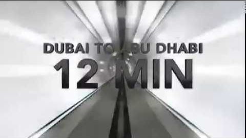 HyperLoop One, Official Trailer UAE - Dubai to Abu Dhabi in 12 Min.
