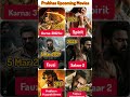 Prabhas Upcoming Movies? || #shorts #prabhas #salaar2 #spirit