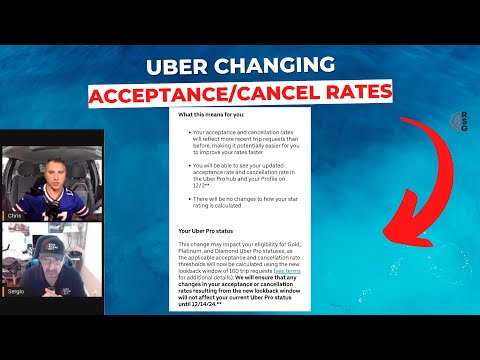 Uber CHANGING Acceptance/Cancel Rates Nationwide