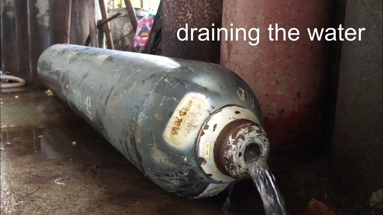 o2 Tank hydrostatic test YouTube