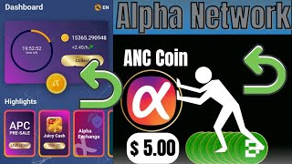 Alpha Network Mining ⛏️ App New Update APC Coin 🪙 Withdrawal Update Listing update screenshot 5