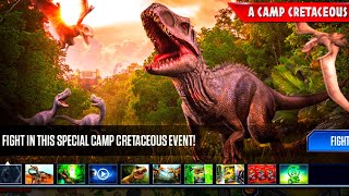 CAMP CRETACEOUS EVENT || JURASSIC WORLD THE GAME