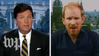 ‘You’re a moron’: Tucker Carlson clashes with Dutch historian Resimi