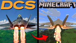 Can a DCS player beat Minecraft with Fighter jets?