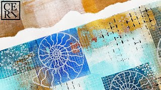Cover Page, Art Journal Background Inspiration