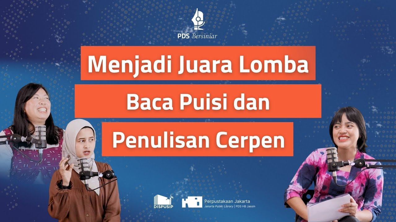 Cerita Para Juara Baca Puisi dan Penulisan Cerpen Piala H.B. Jassin 2024 | PDS Bersiniar