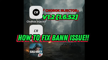 chorok injector V1.2 [ 1.6.52] how to fix auto bann issue watch until the end.  #callofdutymobile 