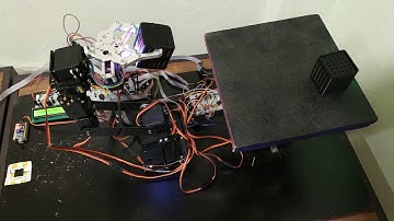 RobotArm - Robotic arm with color sensor