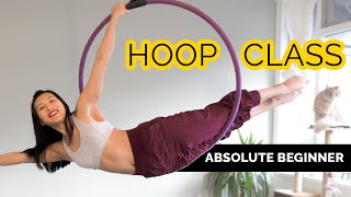 New to Aerial Hoop? This Absolute Beginner Class is for you!