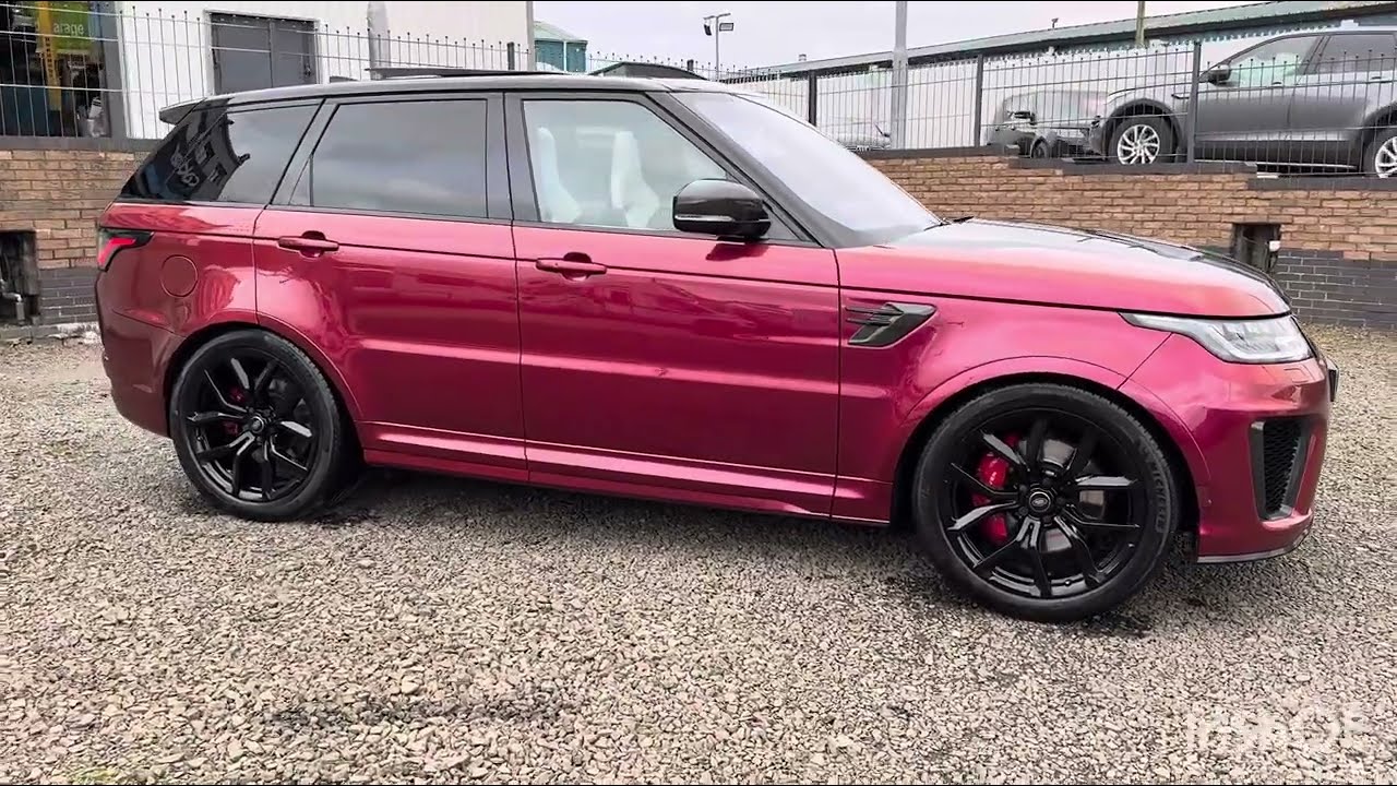 CALDER MOTOR - 2019 LAND ROVER RANGE ROVER SPORT 5.0 P575 V8 SVR SUV 5dr Petrol Auto 4WD Euro 6
