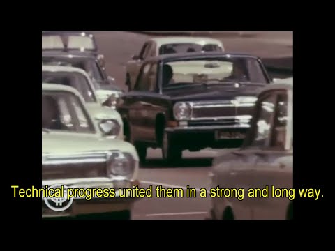 Traffic and cars in the Soviet Union - 1976 (translated)