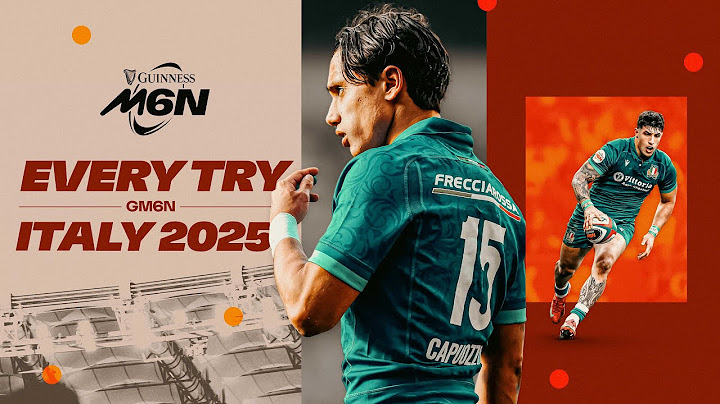 EVERY Italy Try - Guinness Six Nations 2025! 🇮🇹