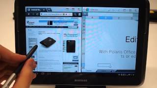 Samsung Galaxy Note 10.1: Hands on video