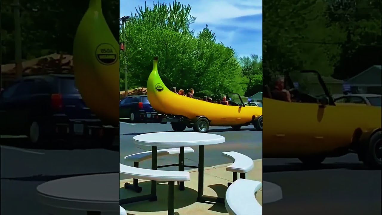 This Giant Banana Car Actually Drives On The Road 