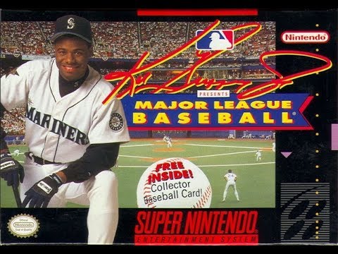 Ken Griffey Jr. Presents Major League Baseball (Super Nintendo) - Seattle Mariners vs Houston Astros