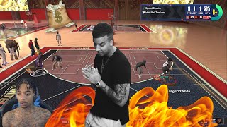 FlightReacts First Time Playing 2K24 2v2 Stage Wager Against Faze Swagg!